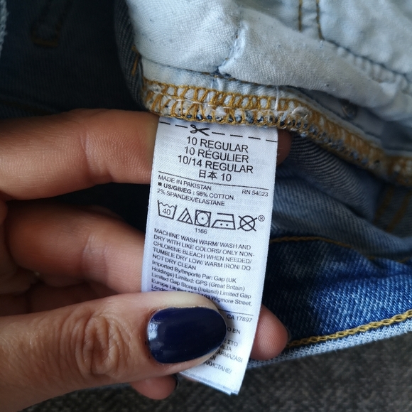 The GAP Regular True Skinny women's jeans sz 30 - Picture 9 of 9
